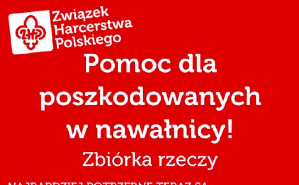 Hufce Chorągwi Gdańskiej pomagają