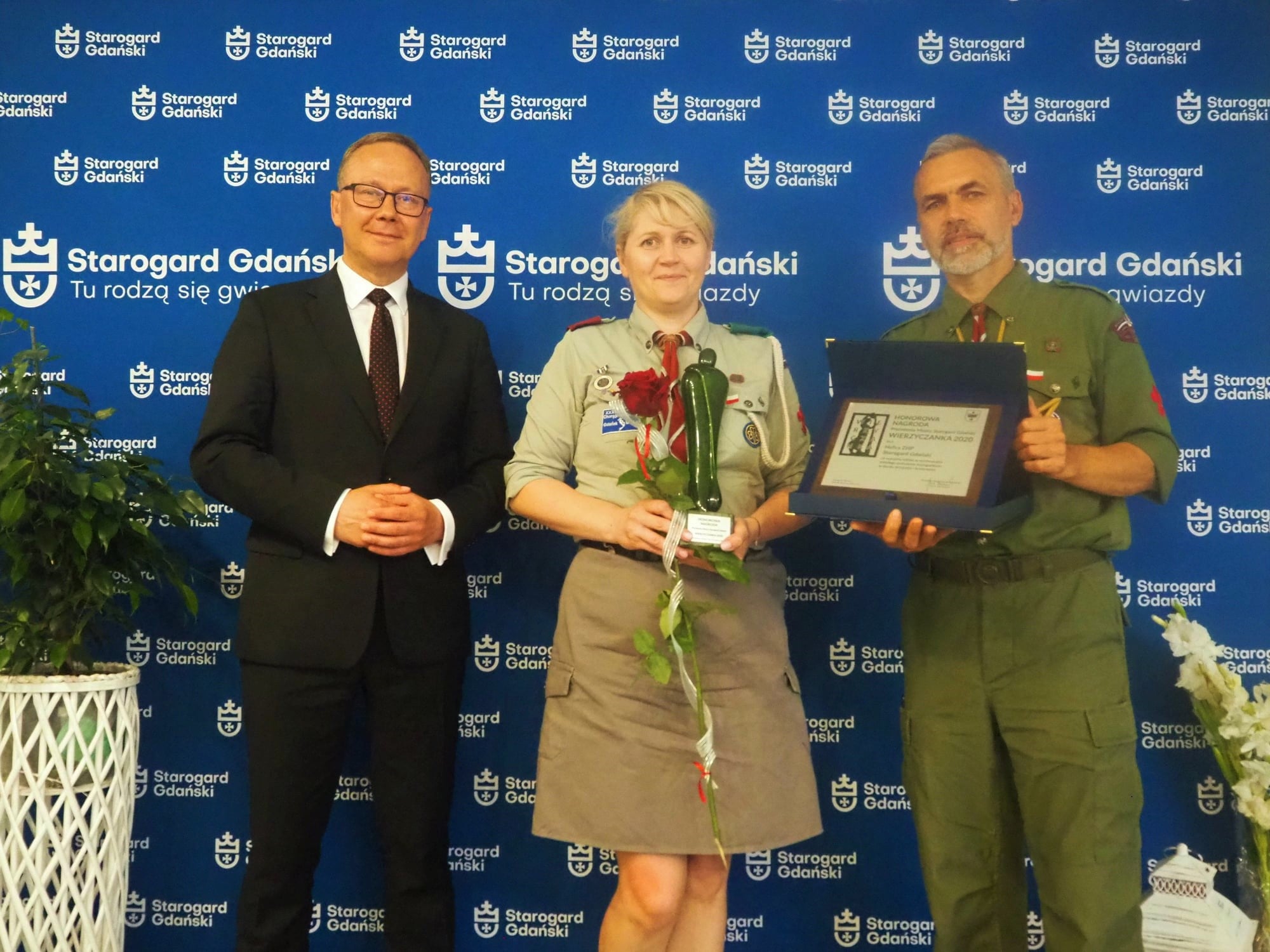 Honorowa Nagroda WIERZYCZANKA 2020 dla Hufca Starogard Gdański